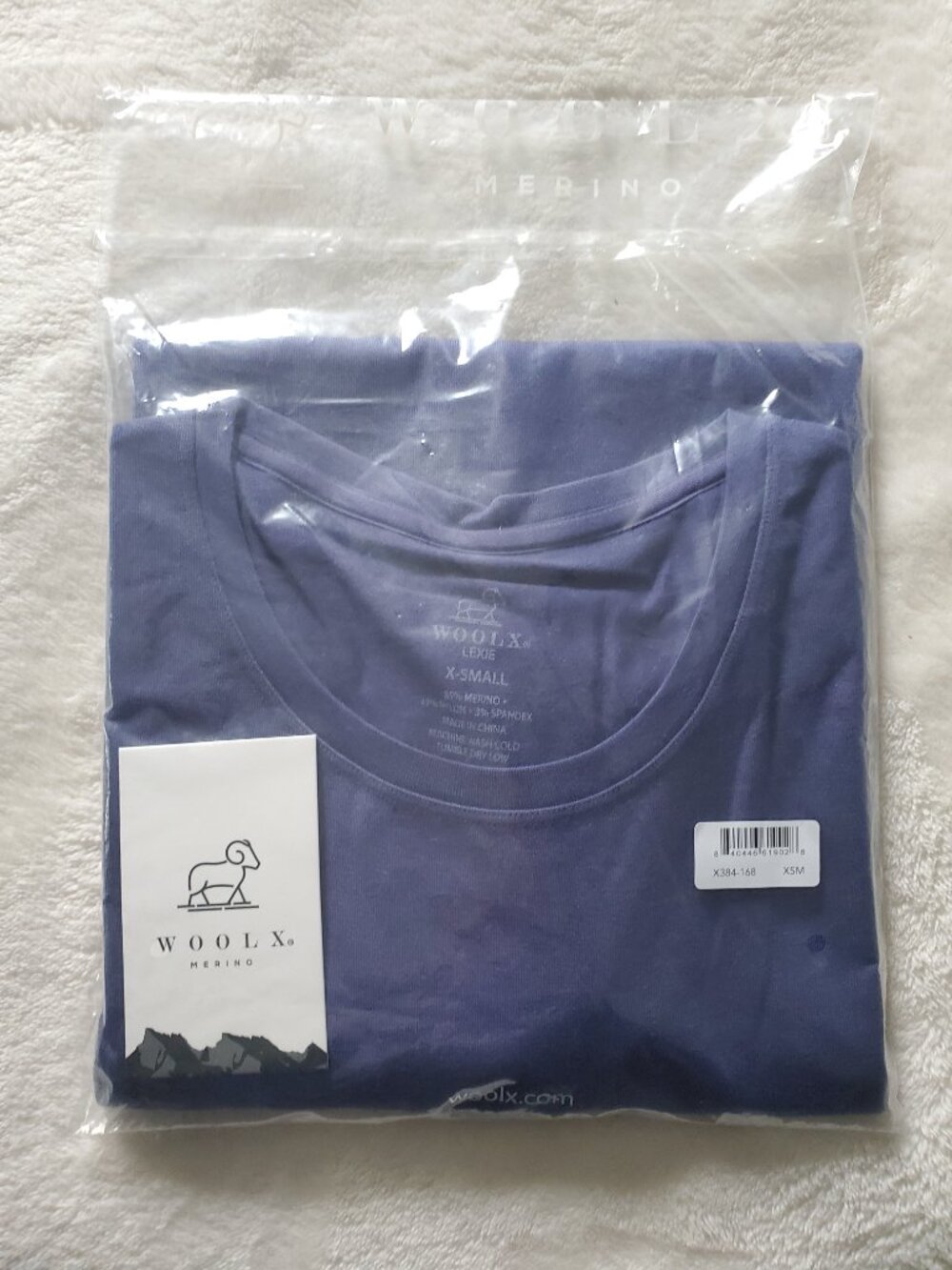 Woolx Lexie Merino Wool Blend Dress & Cover-up XS Ink Blue - Picture 9 of 11